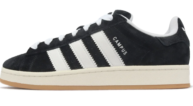 adidas Campus 00s 'Black / White / Gum' (HQ8708)